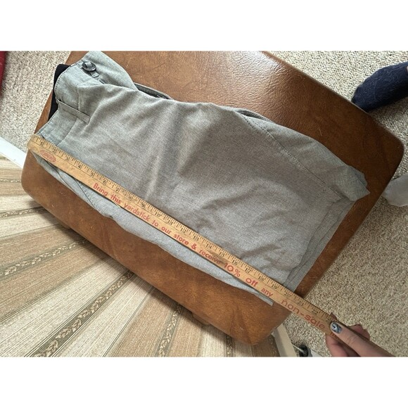 Volcom Shorts mens 28 gray 4 way Stretch zipper pocket surf and turf swim - Picture 11 of 12